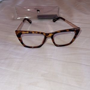 Quay Australia x Desi Perkins blue light glasses
